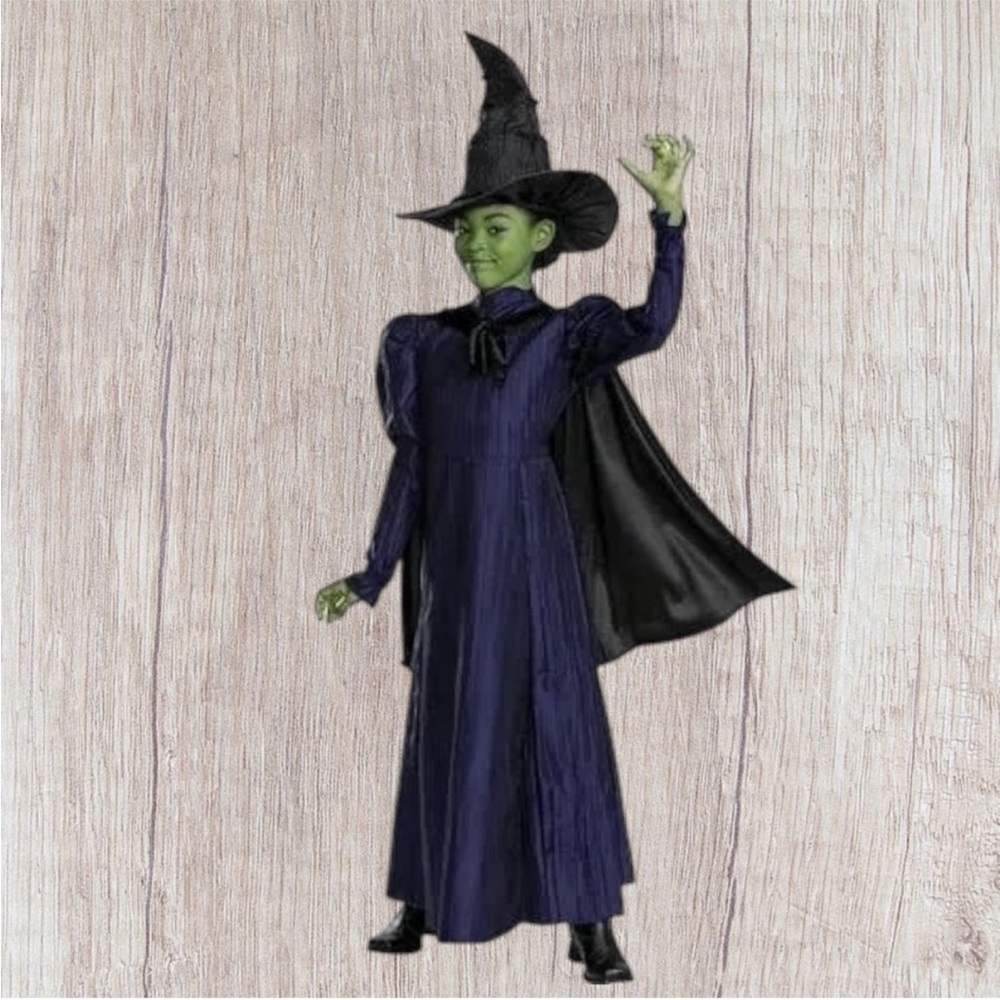 NWT Wicked Elphaba Deluxe Kids Costume Size Small